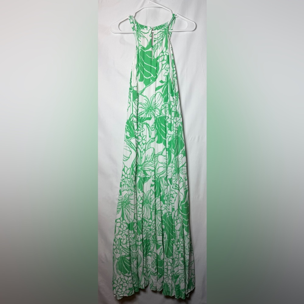 NWT Lilly Pulitzer Kiss My Tuli Floral Maxi Dress Size Large - Picture 5 of 6
